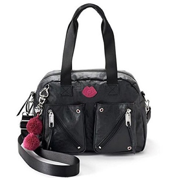 Juicy Couture Handbags - Juicy Couture Black Mix Master Satchel w/Charm NWT